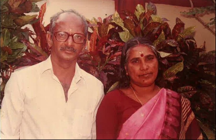 Ashwin's grandfather and grandmother