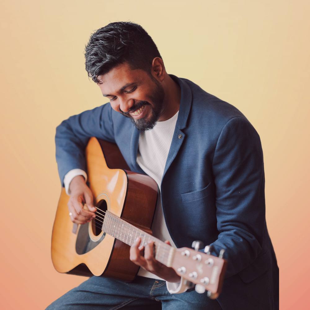 Ashwin Syam, portrait in warm light