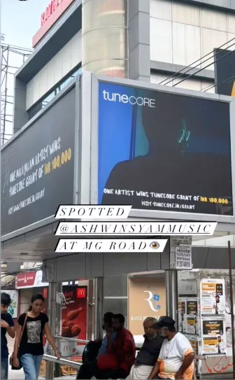 Sound of the South billboard, Kerala